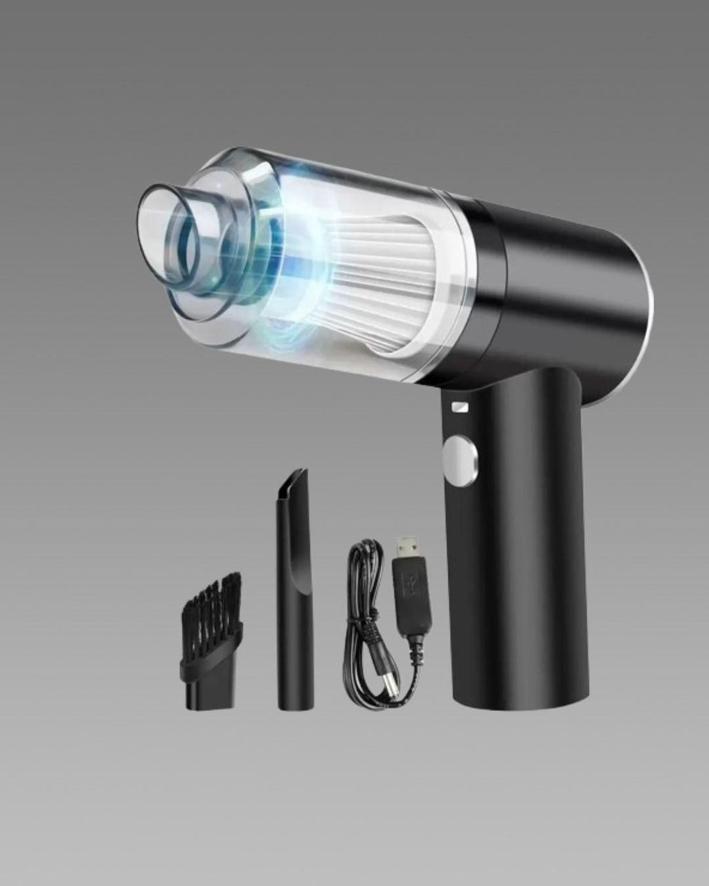 Portable Wireless Mini Air Duster & Vacuum Cleaner