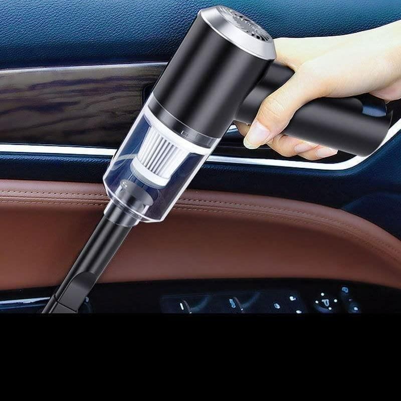 Portable Wireless Mini Air Duster & Vacuum Cleaner