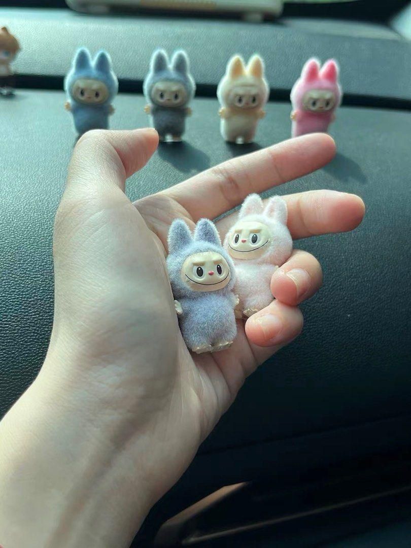 Labubu Mini Dashboard Toys – Pack of 4